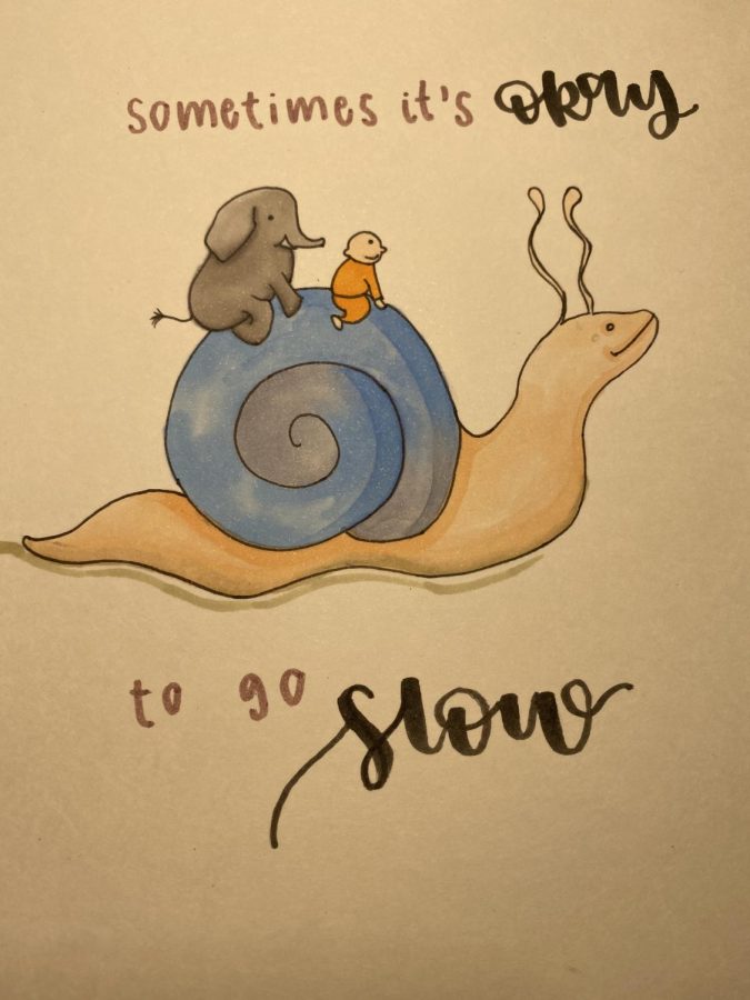  Drawn by Kaylee Phung, based off of @buddhadoodles on Instagram.
