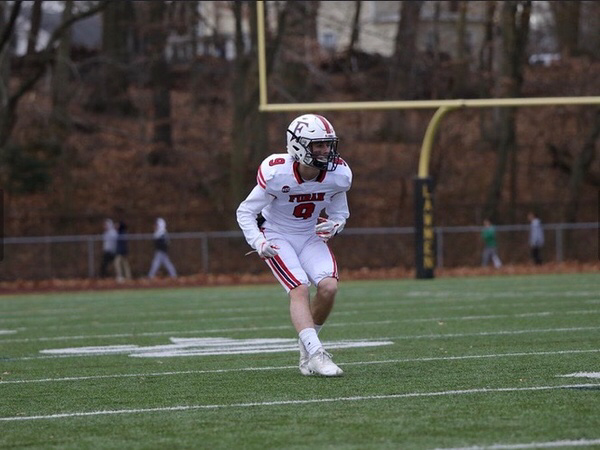 Gavin Paul  takes the field during the fall football season. Photo courtesy of Gavin Paul