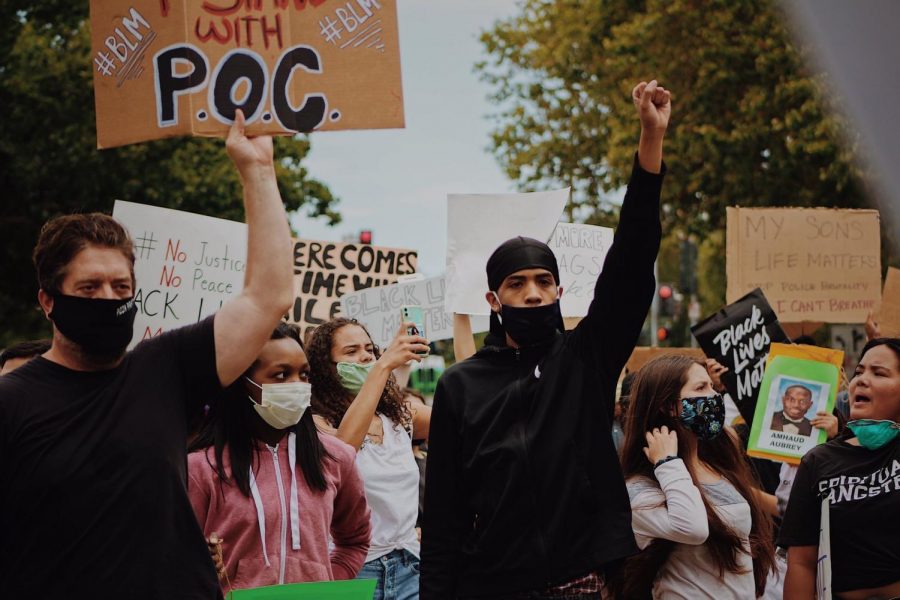 Marchers in Benicia, California taken on May 31, 2020. Photo courtesy of Kameron Lane.