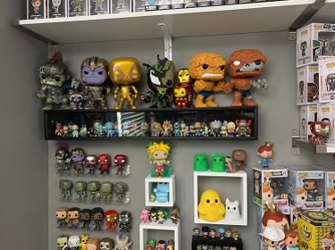 Collection Extravaganza : A Funko Collection displaying the wide variety of the Funko products. Photo Courtesy : Adam ( BeardOfPop).  Oct. 31, 2020.