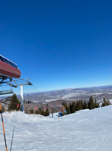 The view from the top of Killington Mountain in Vermont. Photo Courtesy of Nathan Wolfe, January 4, 2020