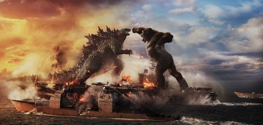 Promotional Art for Godzilla vs Kong of the two iconic monsters clashing it out. 
Photo Courtesy: official Warner Bros pictures website 