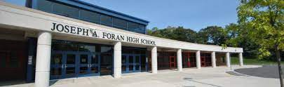 The Front of Foran High School. Photo Courtesy: Jacob Papazoglou, May 23, 2021.