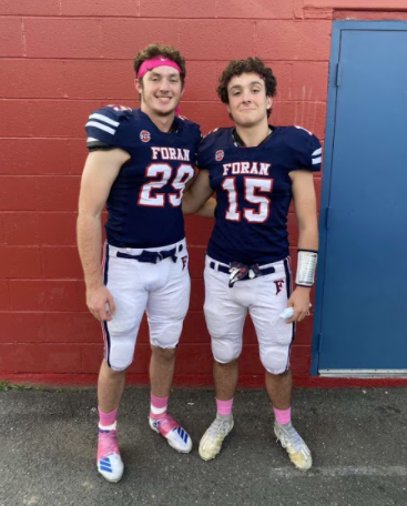 The Gaetano Brothers: David and Joe together after a game.