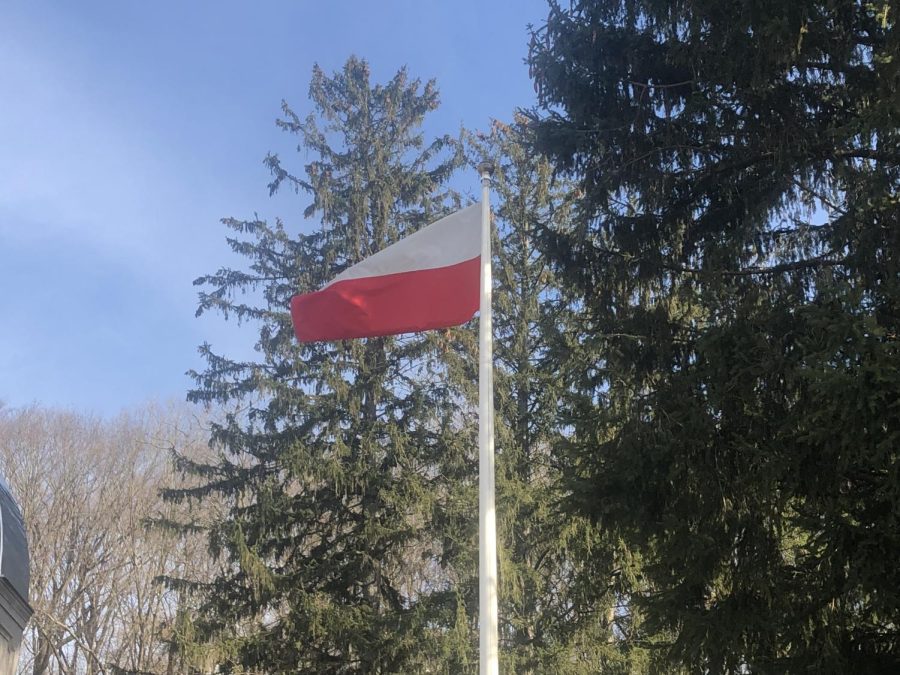 The Polish in America: The Polish flag flies in the Valley region of CT.