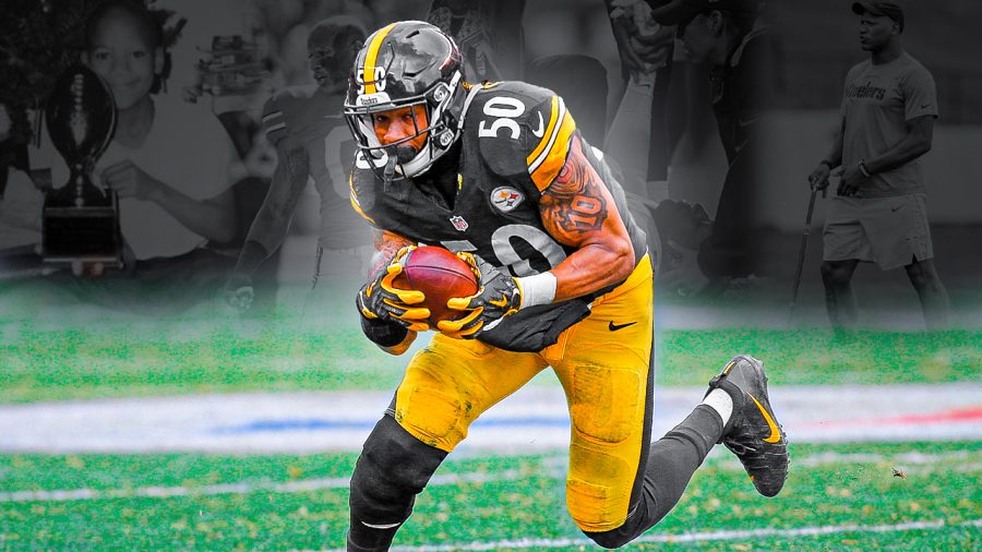 Shazier Flashback: Ryan Shazier making an interception in front of his memorable events.