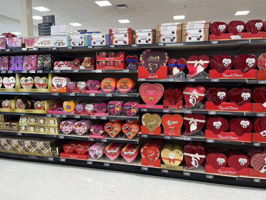 Pretty in Pink: Shoprite showcases their seasonal section getting ready for Valentine’s Day, January 24, 2023.