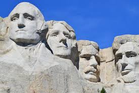 Presidents of the Past: A Look at Mt. Rushmore, honoring the greatest presidents in the history of the USA.