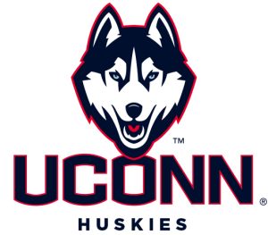 Huskies Unite: Pictured is the UCONN logo with the Husky mascot, April 11, 2013. 