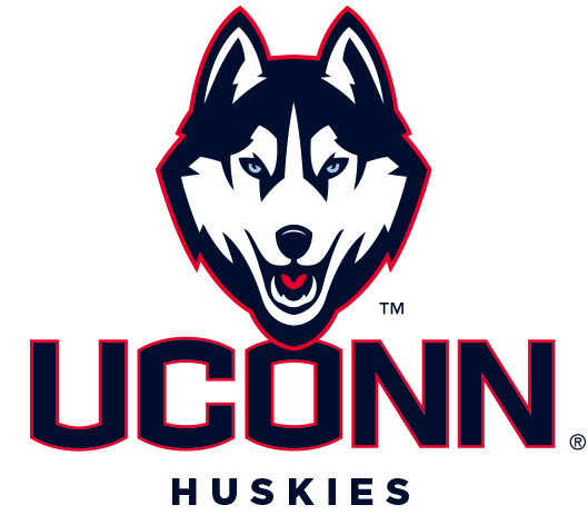 Huskies Unite: Pictured is the UCONN logo with the Husky mascot, April 11, 2013. 