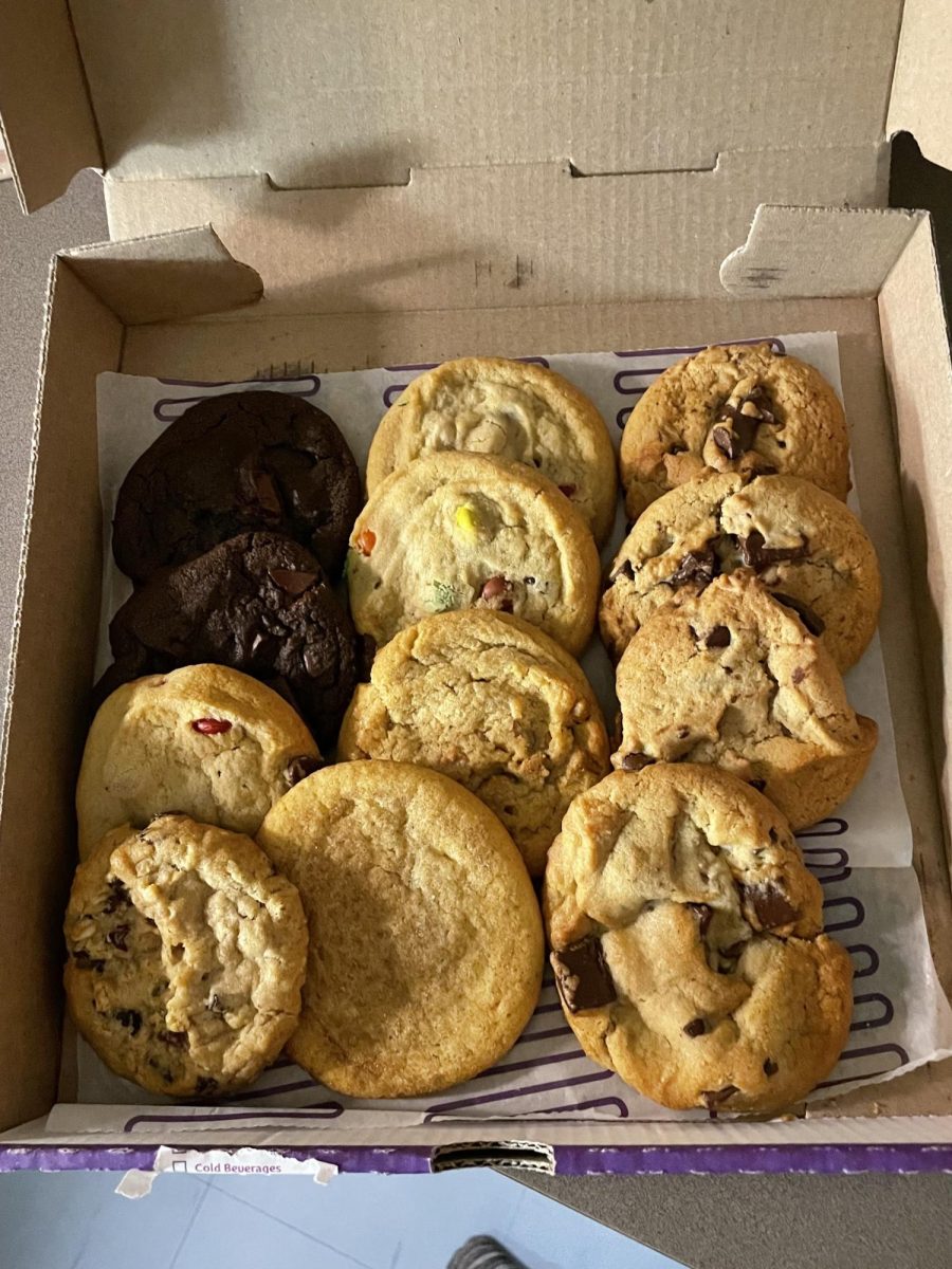 Savory Cookies: Variety of cookies from Insomnia Cookies in New Haven July 25, 2023. 