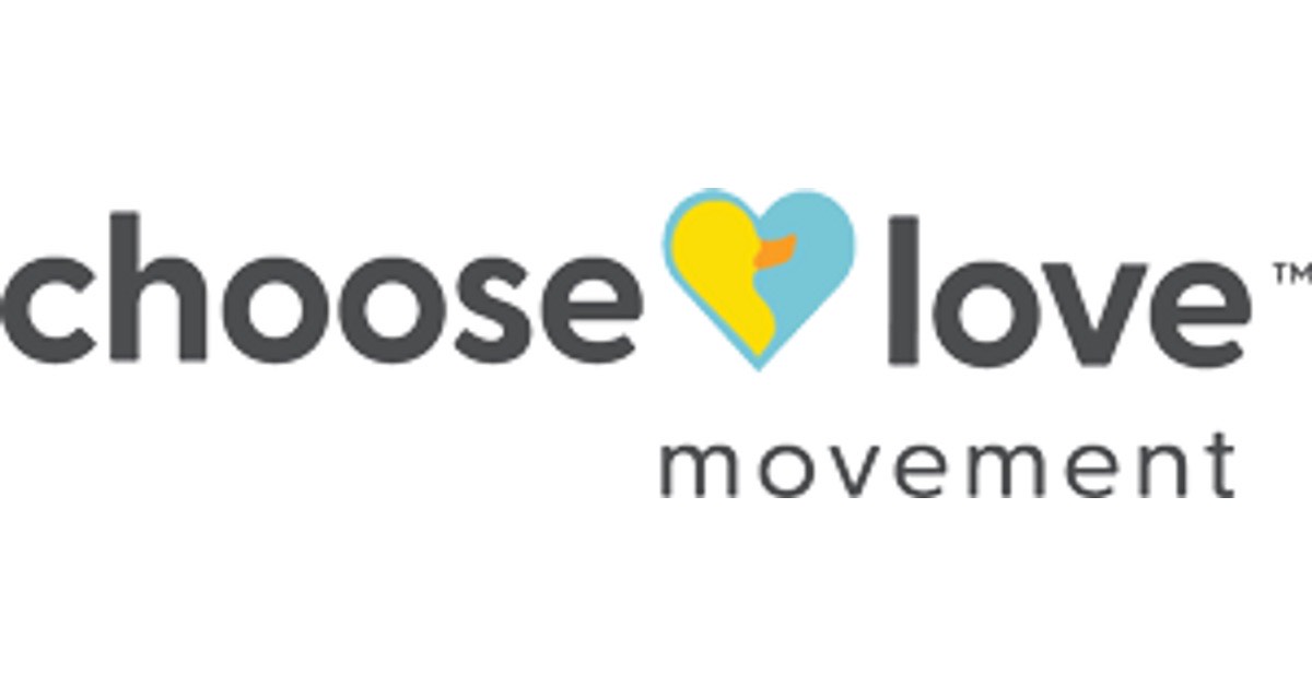 The Choose Love Movement logo.