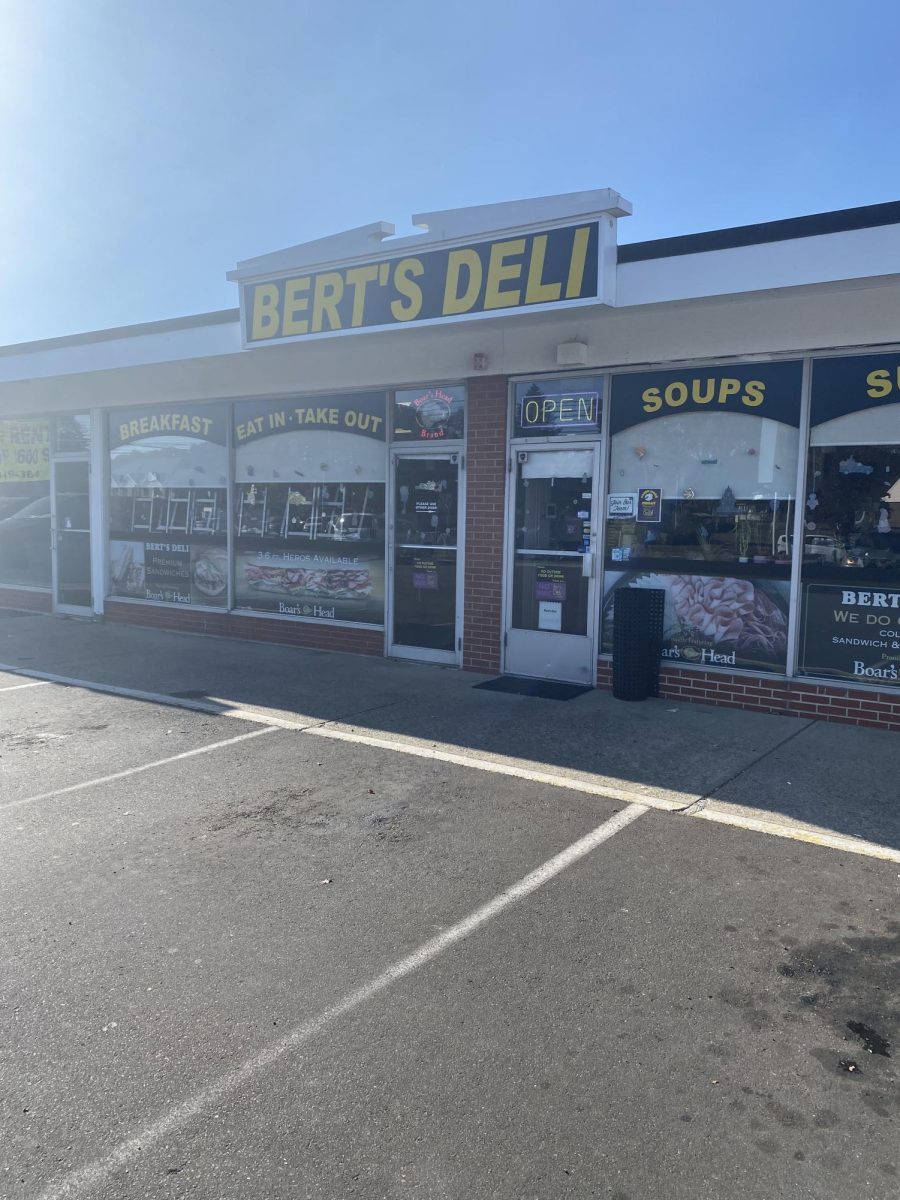 Deli Storefront: The outside of Bert’s Deli. Photo credit: Katie Vitaletti