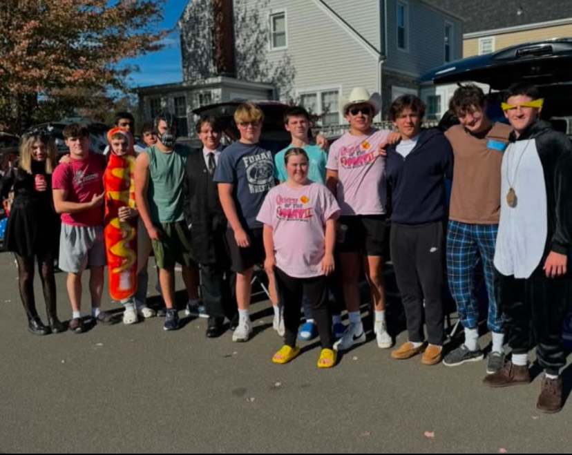 Foran Wrestling team volunteering at Camp Happiness: October 12, 2024, Photo Courtesy: @foranwrestling Instagram 