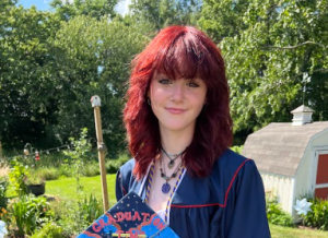 Graduation Time: Foran Alumni Charlotte Mackell, June 17, 2022. Photo courtesy: Charlotte Mackell