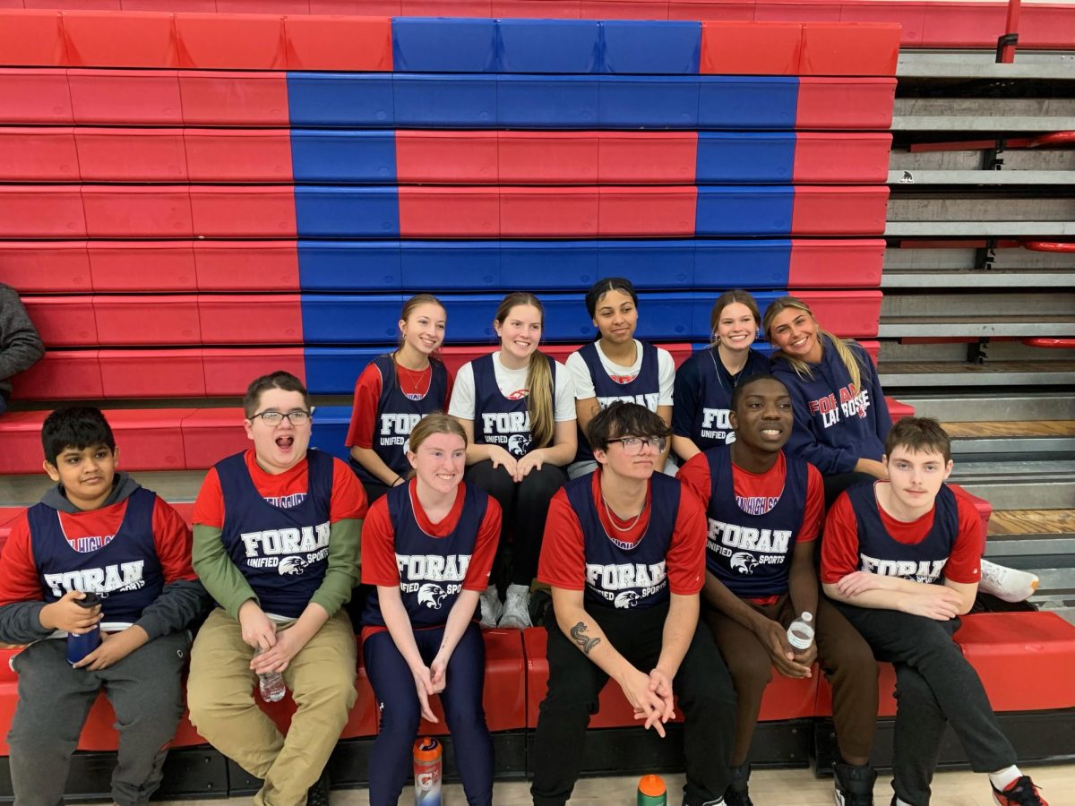 Unified Fun: Taking a closer look at the athletes having fun in the Unified Sports Basketball Tournament. February 12, 2025. Photo courtesy: James Chiappetta.