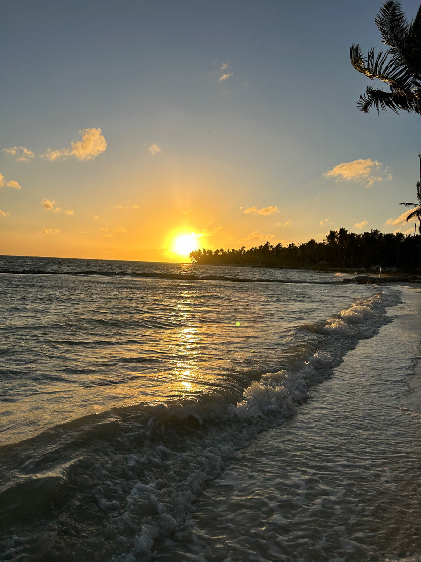 Soaking Up the Shore: The breathtaking sunsets of the Dominican Republic, January 25, 2025. Photo courtesy: Maria Haluza