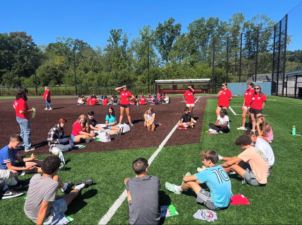 A New Beginning: Incoming freshmen gather at orientation ahead of the school year, Photo Credit: Gavin Conte. August 26, 2025.