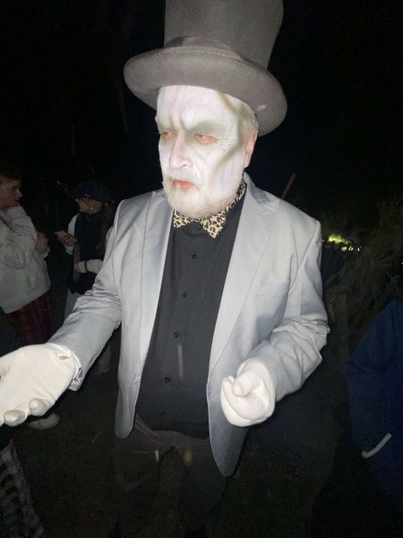 Scare Actor: A picture of a scare actor from Legends Of Fear. October 27, 2025. Photo courtesy: Julia Dyki.