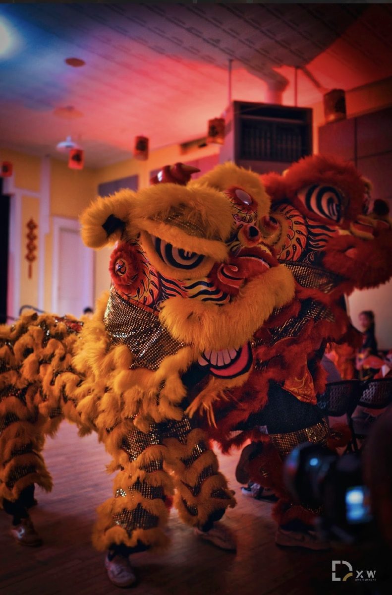 The Dragon Dance: The NEAACC showcases a traditional dance involving dragons, January 29, 2025. Photo Courtesy: Xiaolei Cheng