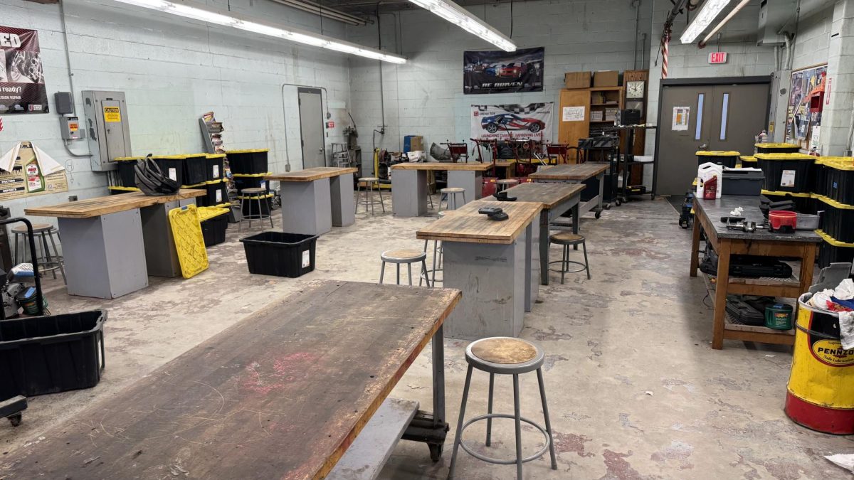Power Tech Classroom: A photo of the general classroom for Power Tech, December 12, 2025. Photo courtesy: Matt Stas.