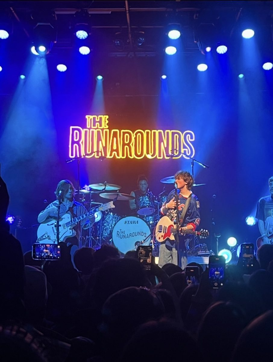 Taking the Stage: The Runarounds on stage chasing good times, February 19, 2026. Photo courtesy: Jack Henkel.