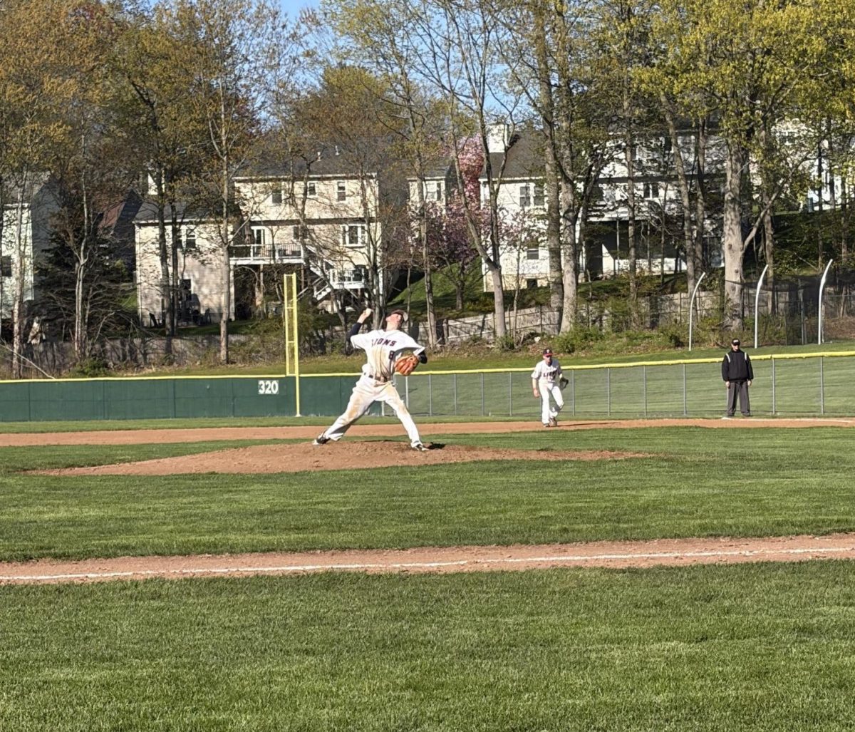 Launching: Robbie Testo pitching, May, 1 2026. Photo Courtesy: Jack Laird. 